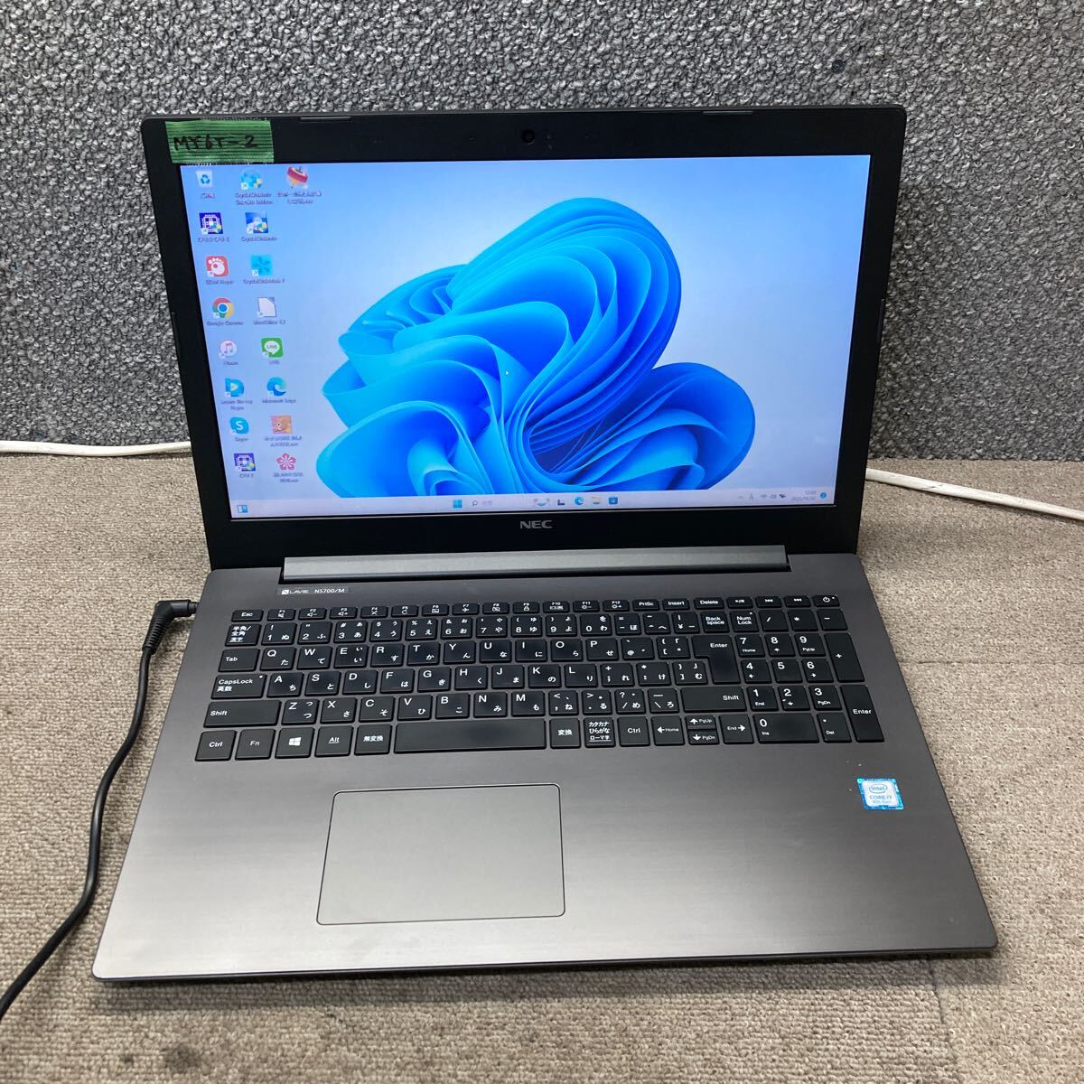 MY6T-2 супер-скидка OS Windows11Pro. произведение Note PC NEC LAVIE NS700/M Core i7 8550U память 4GB HDD320GB камера Bluetooth текущее состояние товар 