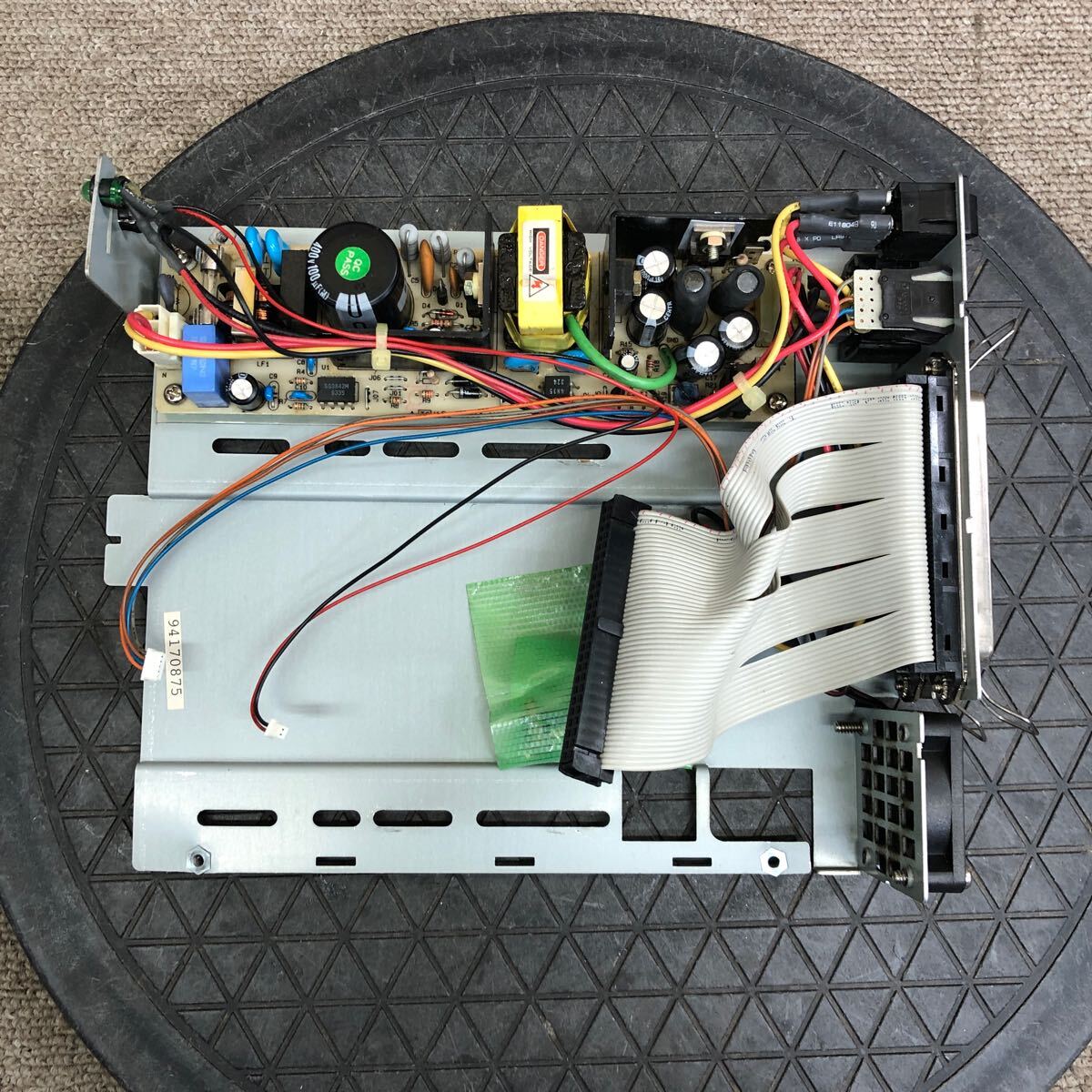 98-1411 супер-скидка retro PC детали установленный снаружи HDD жесткий диск единица CIRCUIT-LINKAGE CHQII-1080 SCSI электризация. источник питания on. off ok HDD нет junk