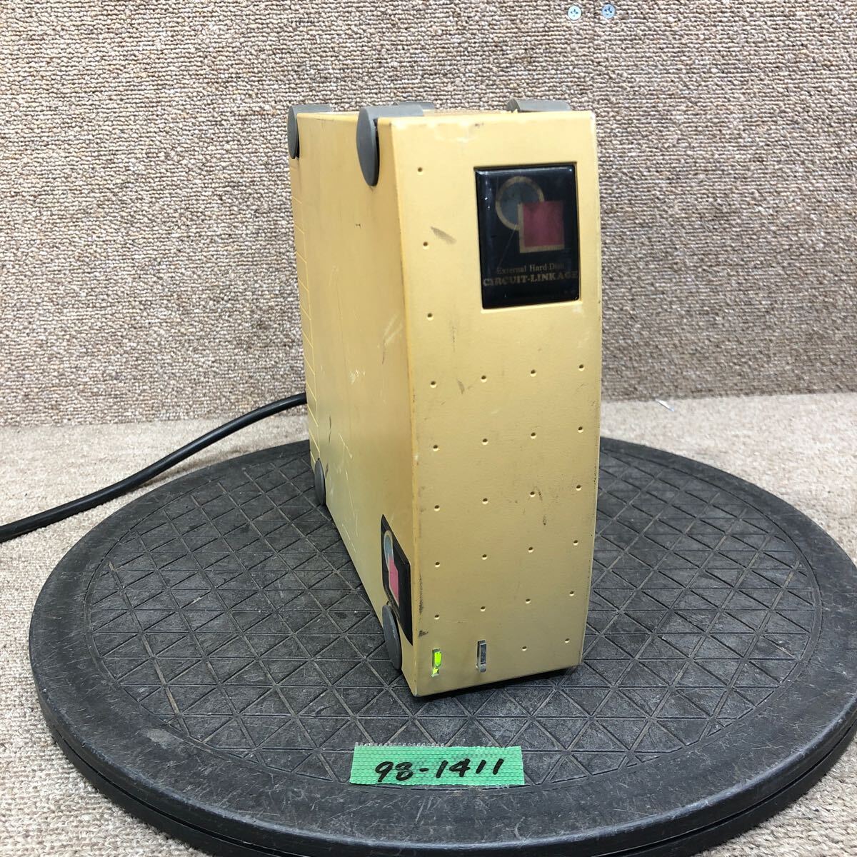 98-1411 супер-скидка retro PC детали установленный снаружи HDD жесткий диск единица CIRCUIT-LINKAGE CHQII-1080 SCSI электризация. источник питания on. off ok HDD нет junk