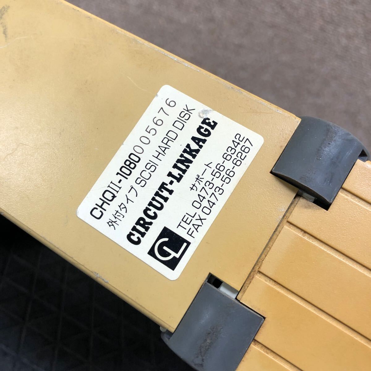 98-1411 супер-скидка retro PC детали установленный снаружи HDD жесткий диск единица CIRCUIT-LINKAGE CHQII-1080 SCSI электризация. источник питания on. off ok HDD нет junk