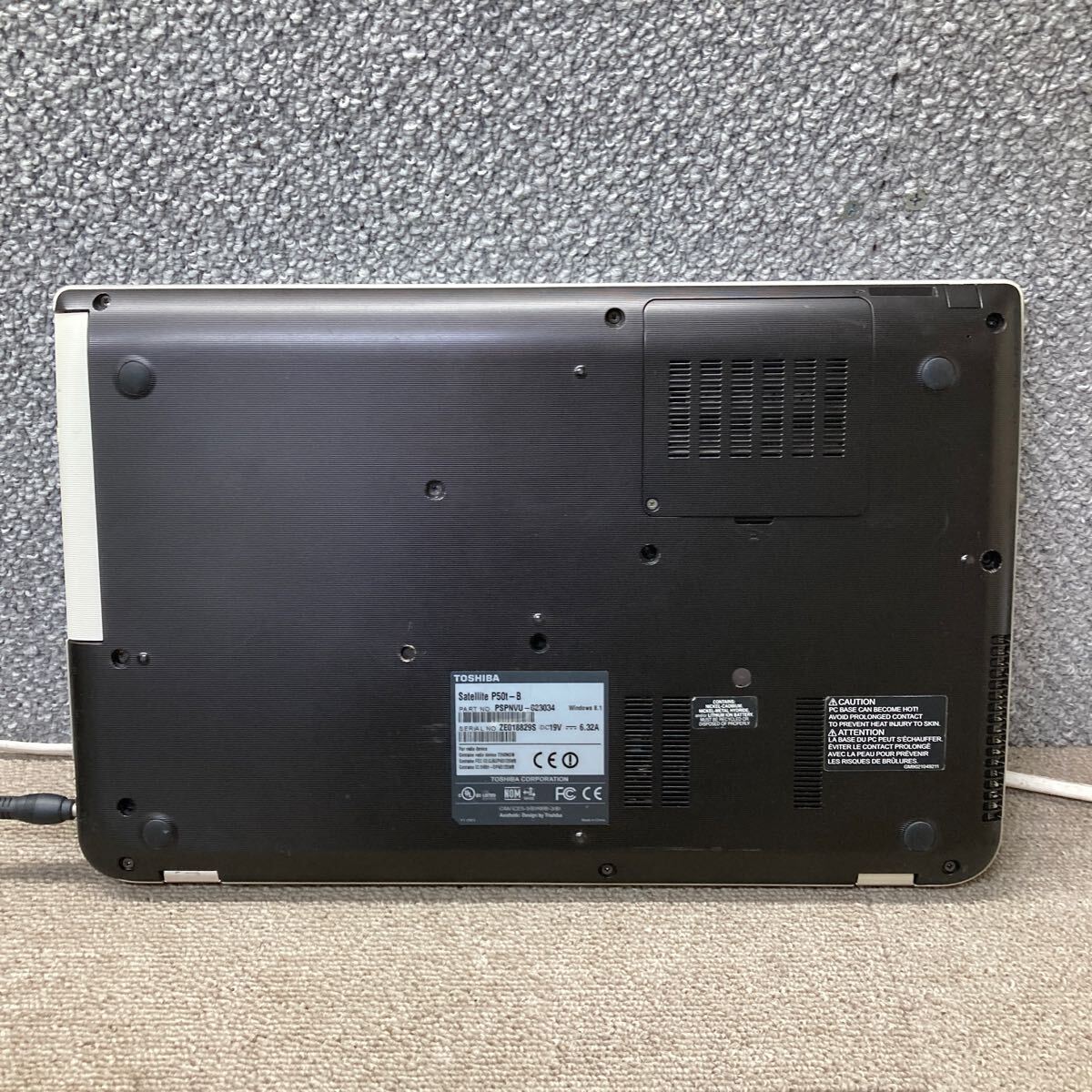 MY6T-62 激安 OS Windows11Pro試作 ノートPC TOSHIBA Satellite P50t-B Core i7 4710HQ メモリ4GB HDD320GB カメラ タッチパネル 現(xiàn)狀品