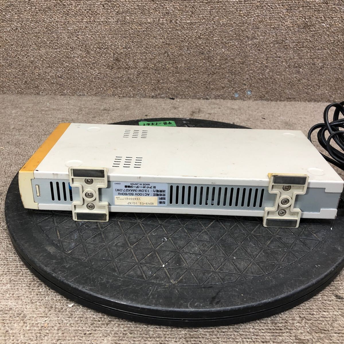 98-1461 激安 レトロPC パーツ 外付けHDD ユニット IO DATA HDVS-U2.1G/AP SCSI 通電.電源オン.オフok HDD無し ジャンク