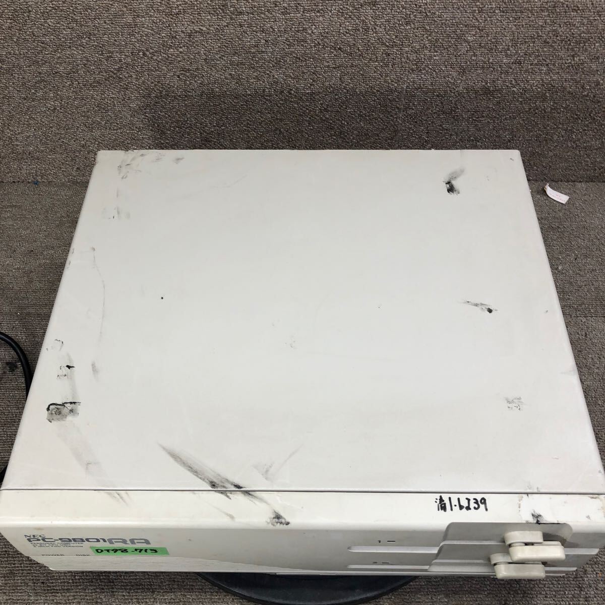 DT98-713 супер-скидка PC98 настольный NEC PC-9801RA HDD отсутствует электризация не возможно Junk 