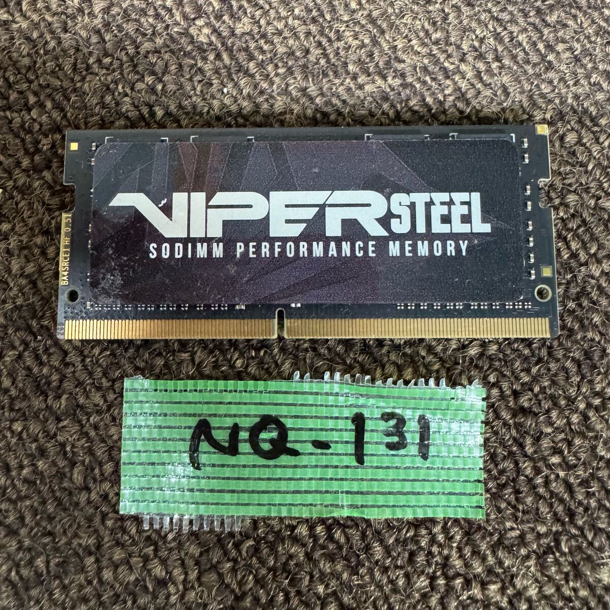 NQ-131 激安 ノートPC メモリ VIPER STEEL 16GB DDR4-2666 動作品 同梱可能_画像1