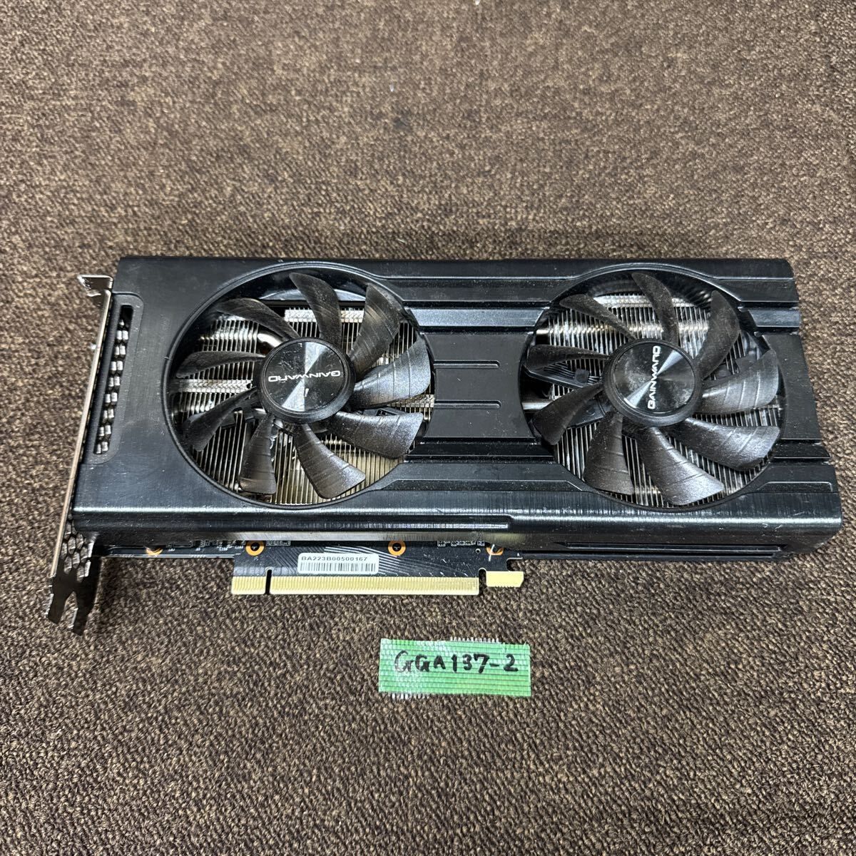 GGA137-2 激安 グラフィックボード GAINWARD RTX3050 GHOST 8GB GDDR6 128Bit 認識.畫像出力のみ確認 中古品 同梱可能