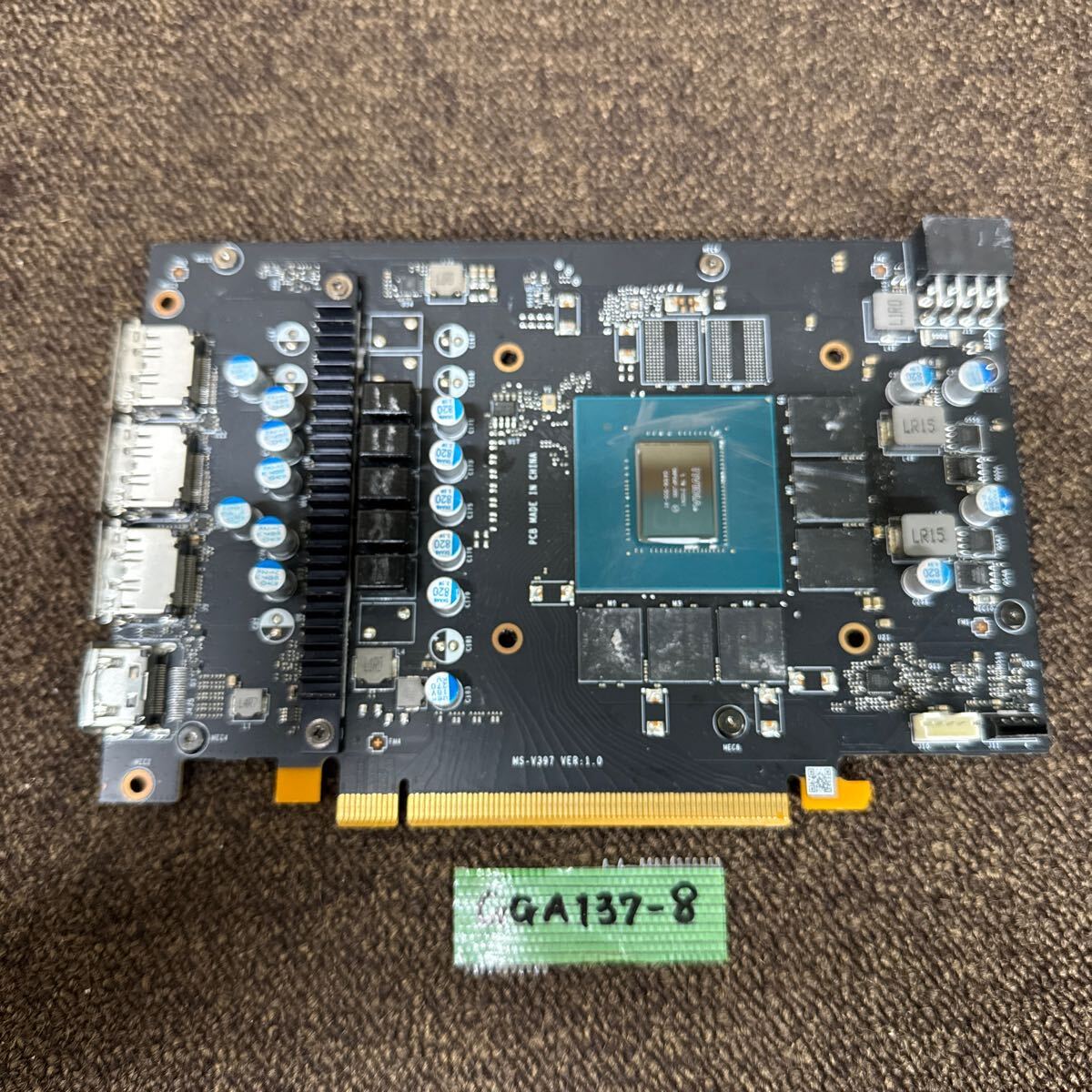 GGA137-8 激安 グラフィックボード MSI RTX3060 VENTUS 2X OC LHR カバー欠品 認(rèn)識.畫像出力のみ確認(rèn) 中古品 同梱可能