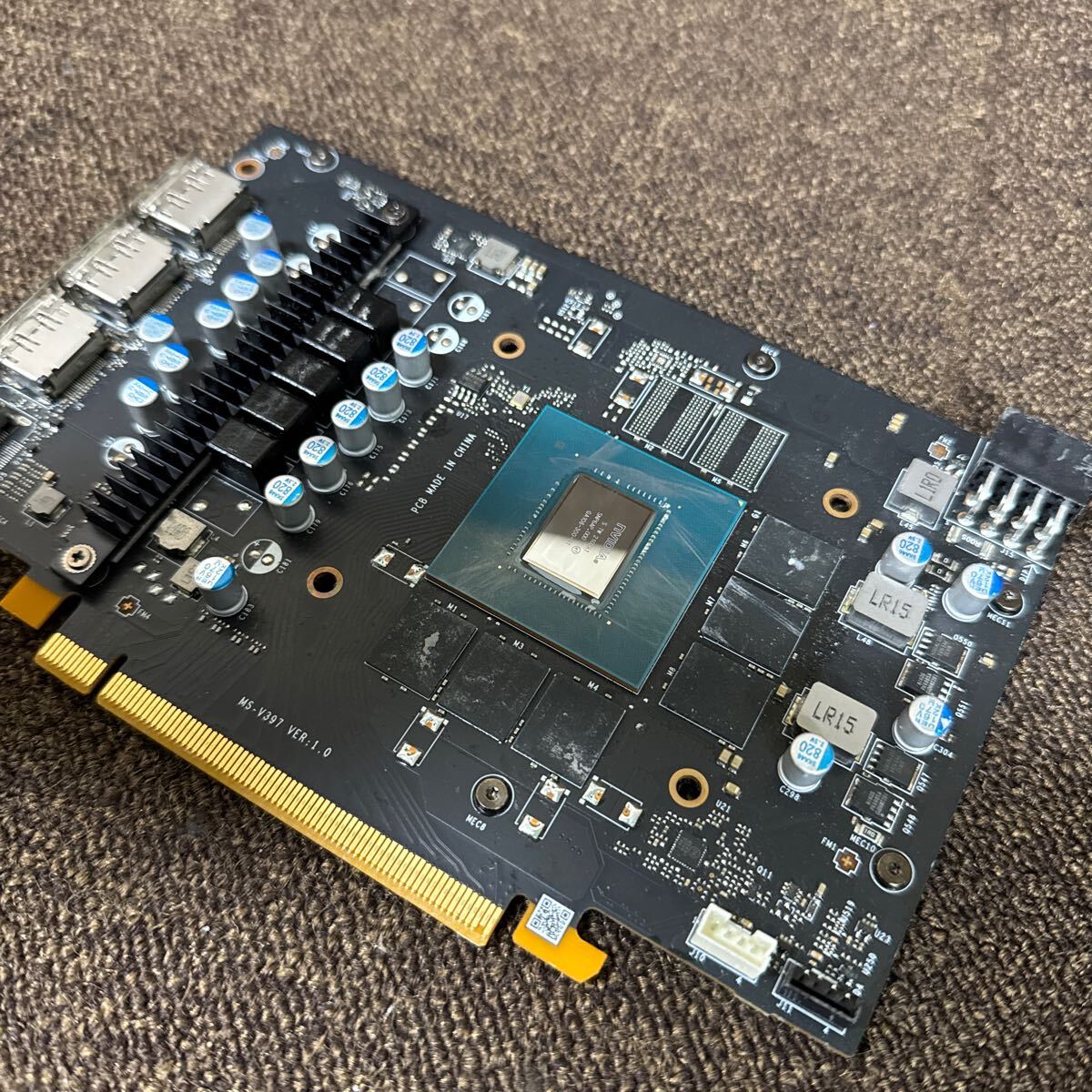 GGA137-8 激安 グラフィックボード MSI RTX3060 VENTUS 2X OC LHR カバー欠品 認(rèn)識.畫像出力のみ確認(rèn) 中古品 同梱可能