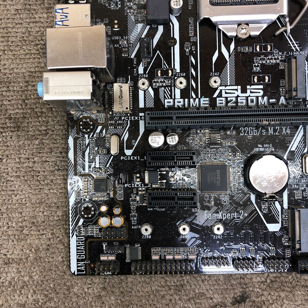 MG6-6 激安 マザーボード ASUS PRIME B250M-A LGA1151 BIOS立ち上がり確認済み ジャンク