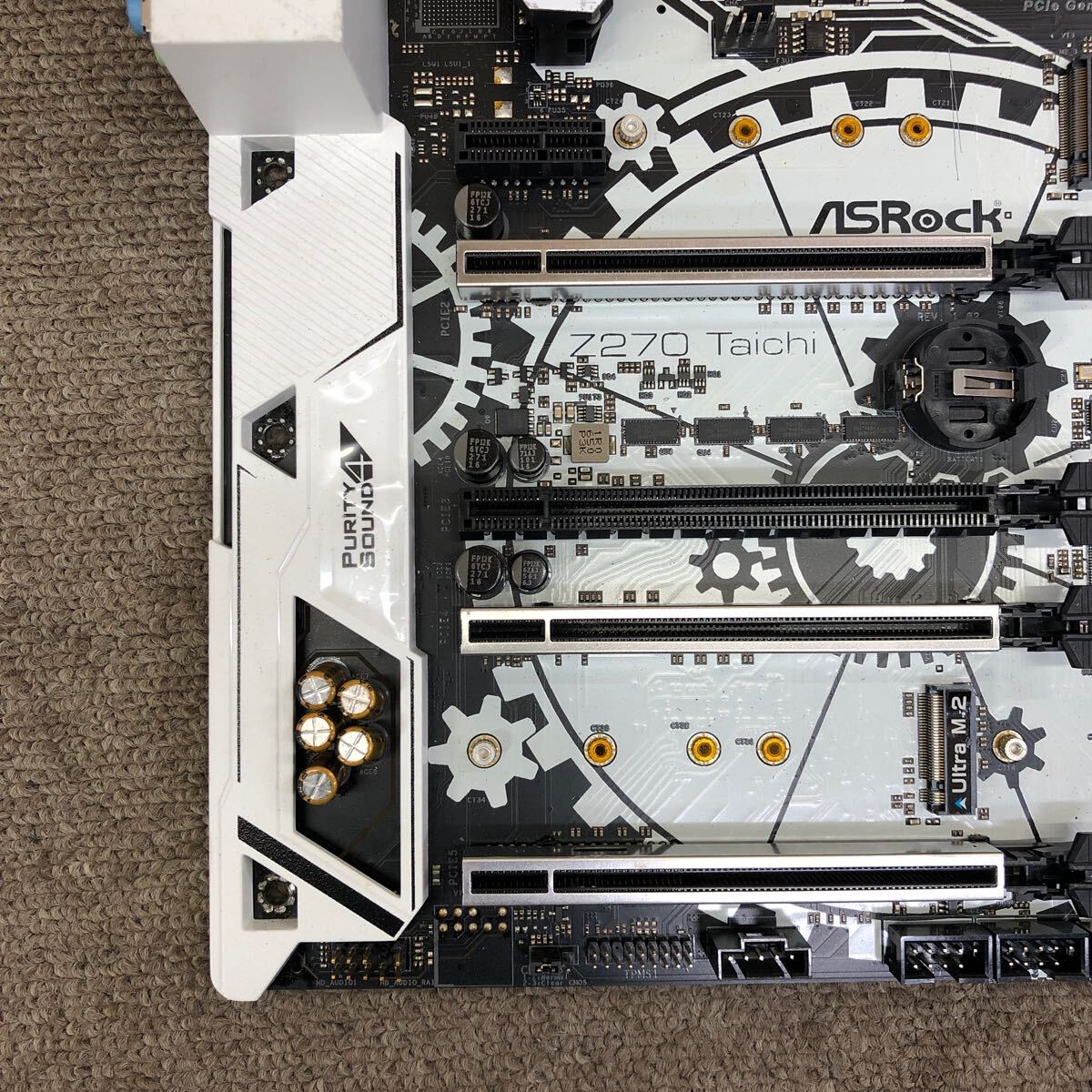 MG6-8 激安 マザーボード ASRock Z270 Taichi LGA1151 BIOS立ち上がり確認(rèn)済み ジャンク