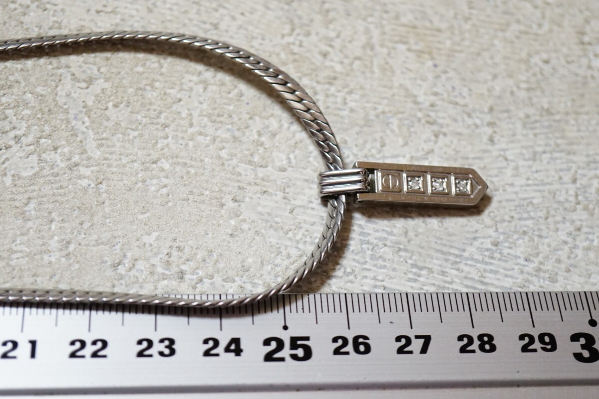 1196 天然ダイヤモンド ネックレス ヴィンテージ アクセサリー 天然石 寶石 ゲルマニウム ペンダント 裝飾品