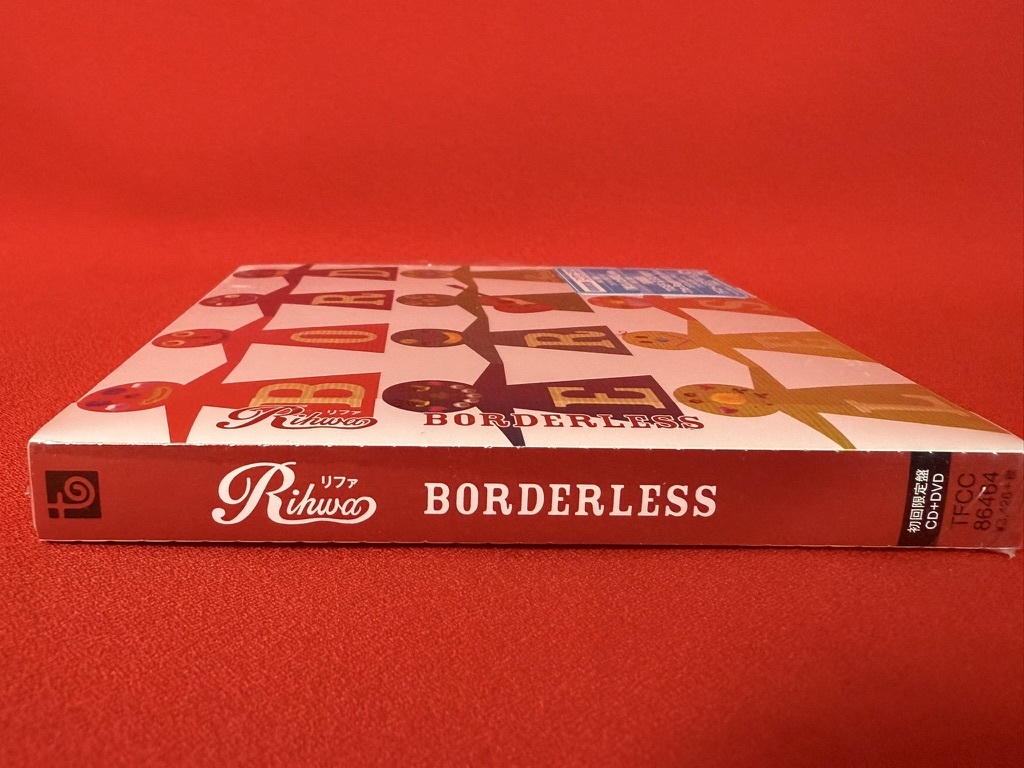  прекрасный товар Rihwa BORDERLESS первый раз ограничение CD+DVD