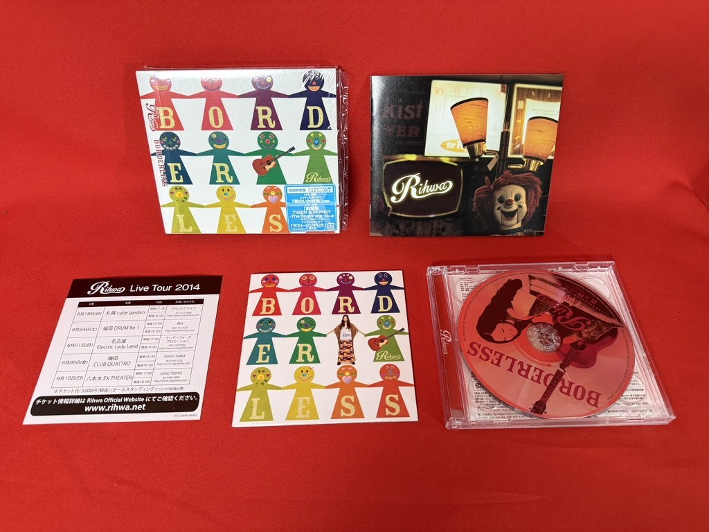  прекрасный товар Rihwa BORDERLESS первый раз ограничение CD+DVD