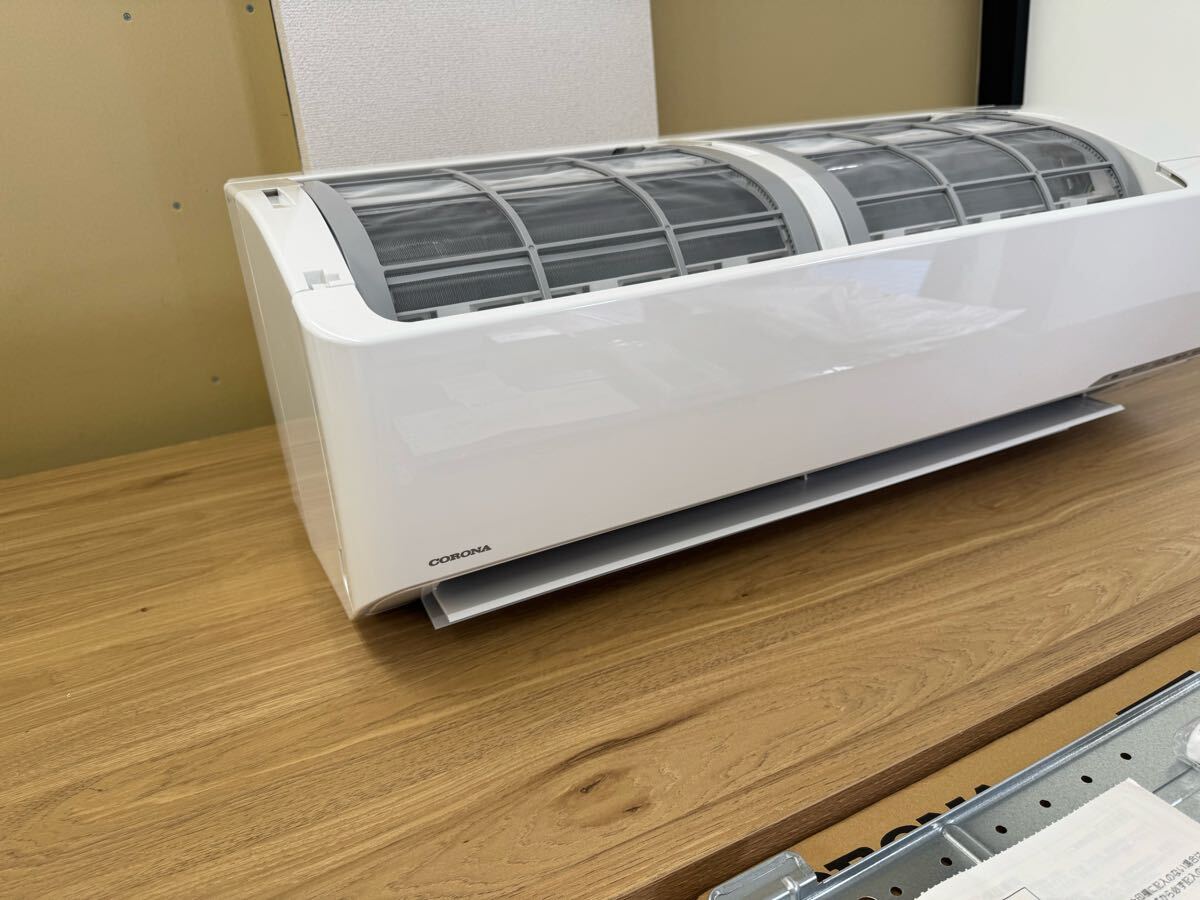 展示品 未通電未使用品 ルームエアコン コロナ CSH-X4019R2-W 「Xシリーズ」 (14畳用) フィルター自動(dòng)掃除機(jī)能付き