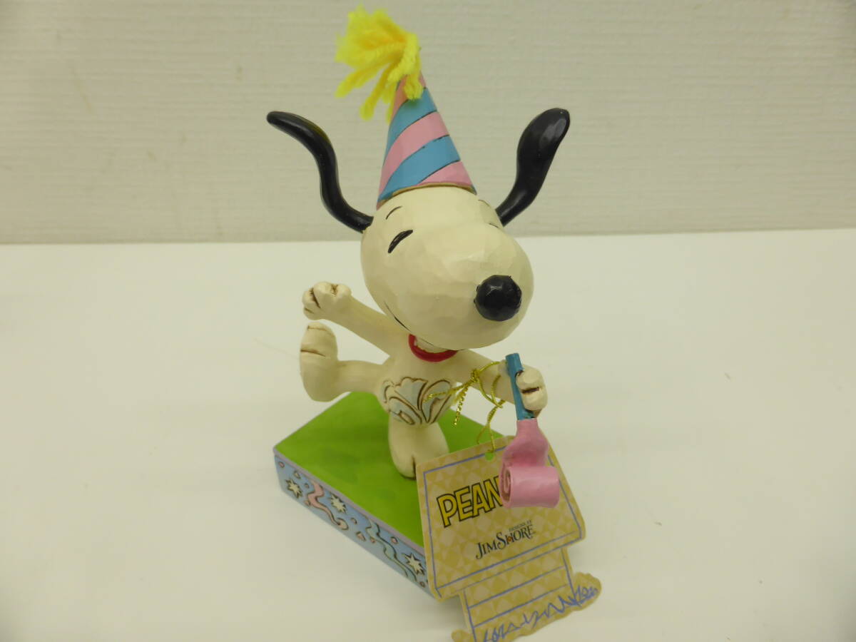 フィギュア祭 ジムショア スヌーピー おまとめ2點セット 保管品 JIM SHORE SNOOPY バースデイー Birthday パレード Parade