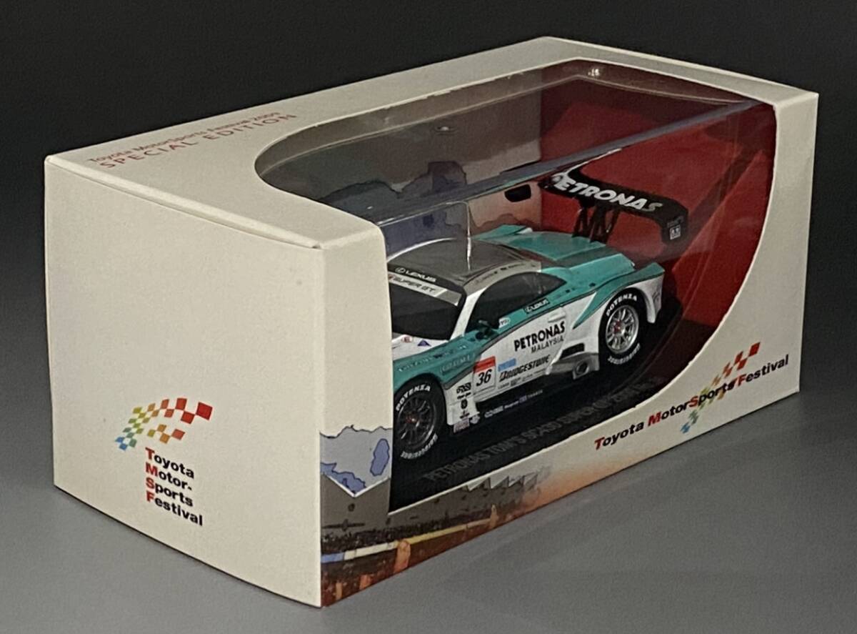 Ebbro Autobacs 1/43 2009 Super GT500 Champions Petronas TOM’S Lexus SC430 #36 ◆ Juichi Wakisaka / Andre Lotterer ◆ レクサス