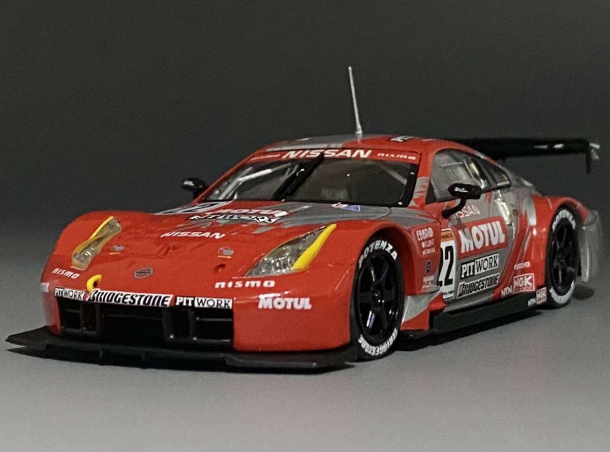 Ebbro Autobacs GT Series 1/43 2004 JGTC Nissan NISMO Motul Pitwork Fairlady Z #22 Late ◆ M.Kageyama / M.Krumm ◆ フェアレディ Z33