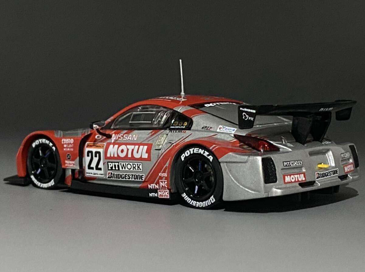 Ebbro Autobacs GT Series 1/43 2004 JGTC Nissan NISMO Motul Pitwork Fairlady Z #22 Late ◆ M.Kageyama / M.Krumm ◆ フェアレディ Z33