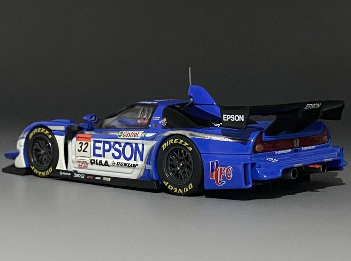 Ebbro Autobacs 1/43 2007 Super GT500 Honda Epson Nakajima Racing NSX #32 ◆ ホンダ エプソン?ナカジマ レーシング