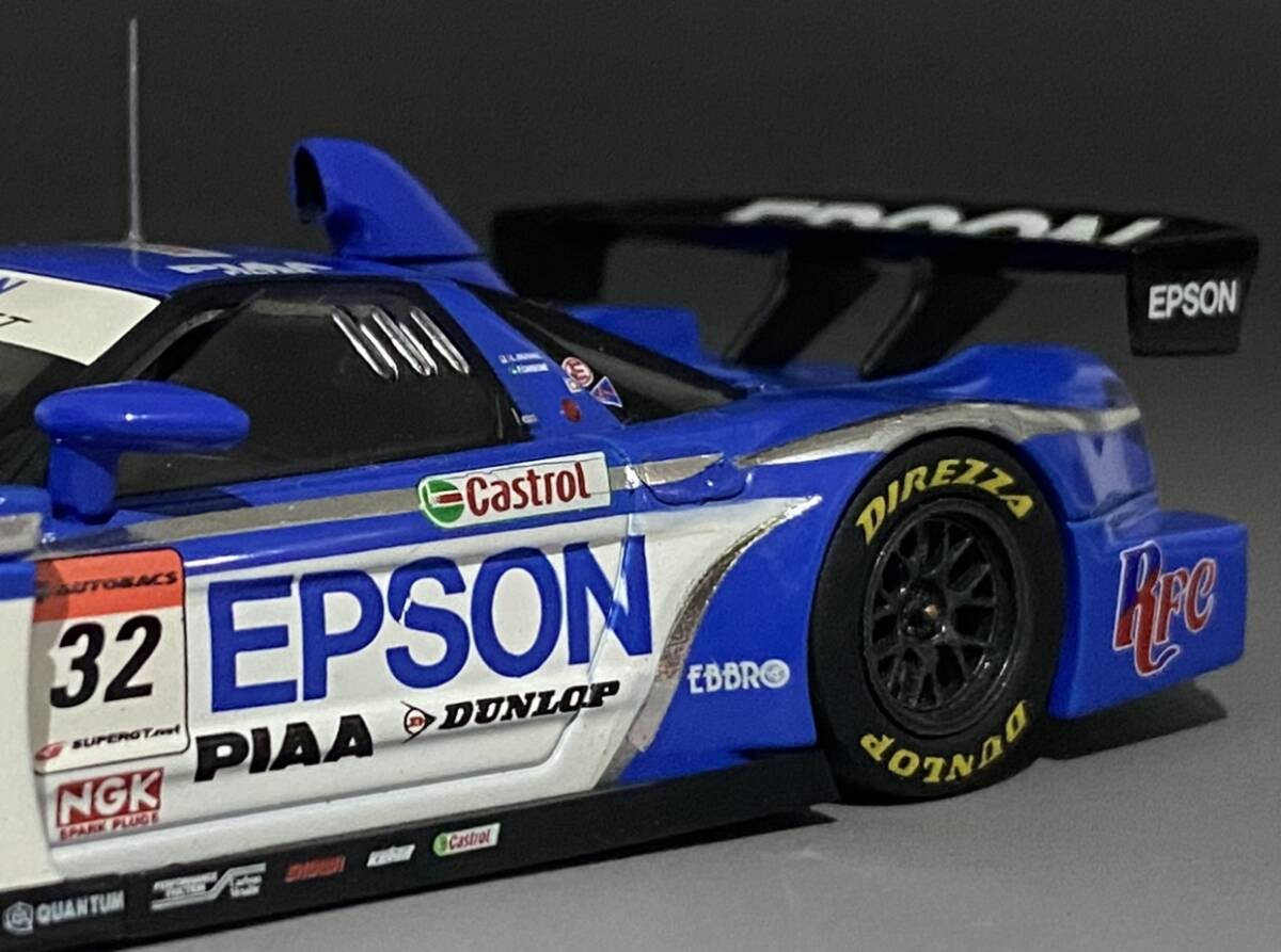 Ebbro Autobacs 1/43 2007 Super GT500 Honda Epson Nakajima Racing NSX #32 ◆ ホンダ エプソン?ナカジマ レーシング