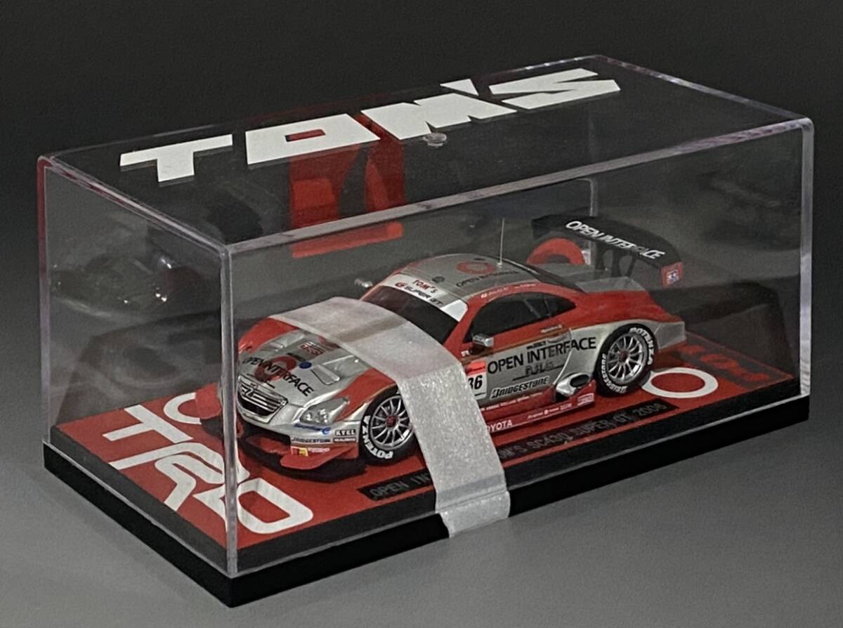 Ebbro Autobacs 1/43 2006 Super GT Open Interface Toyota Team TOM’S Lexus SC430 ◆ Juichi Wakisaka / Andre Lotterer ◆ レクサス