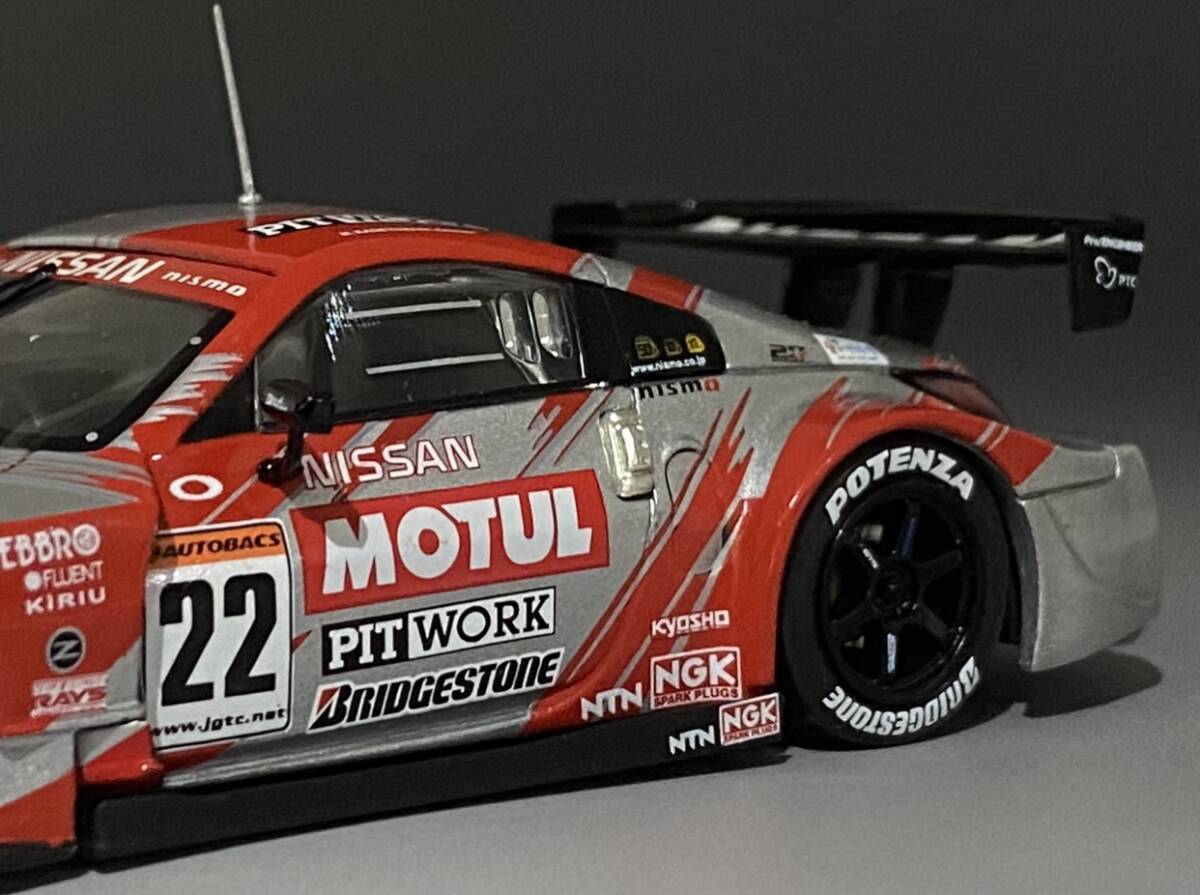Ebbro Autobacs GT Series 1/43 2004 JGTC Nissan NISMO Motul Pitwork Fairlady Z #22 Late ◆ M.Kageyama / M.Krumm ◆ フェアレディ Z33
