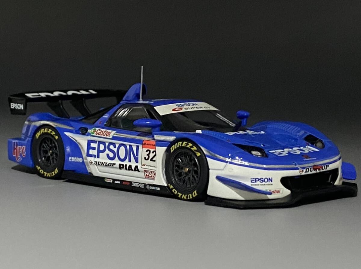 Ebbro Autobacs 1/43 2007 Super GT500 Honda Epson Nakajima Racing NSX #32 ◆ ホンダ エプソン?ナカジマ レーシング