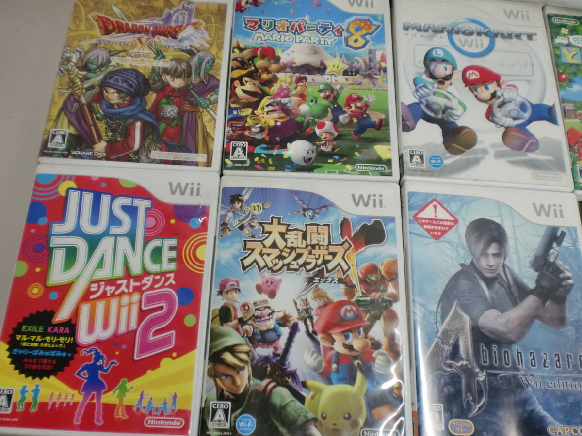 * nintendo Wii soft 15 шт. комплект * Junk #60