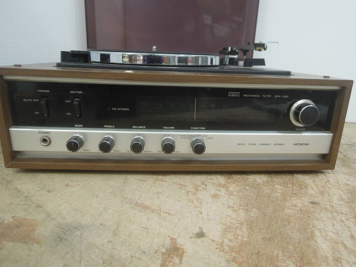!HITACHI DPK-350 запись плеер AM/FM электризация проверка доставка информация раздел * утиль обращение #120