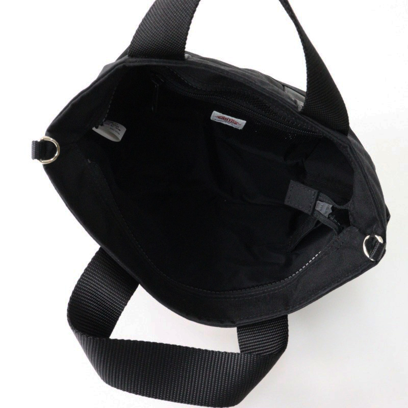 極美品 ダントン DANTON CORDURA CANVAS 2WAY TOTE BAG LE-MARAIS/ブラック コーデュラキャンバス トートバッグ【2400014474633】