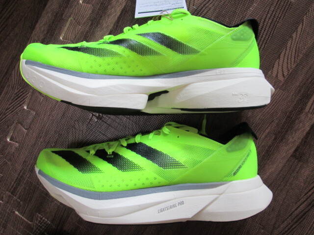 adidas ADIOS PRO 3 M アディオスプロ3 Mens27.5cm 新品未使用品 イエロー