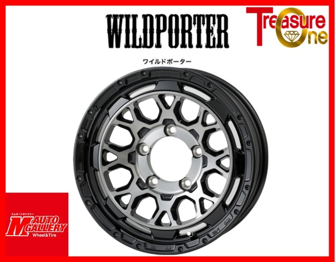 加須大桑 新品 ホイール4本セット WILDPOTER Funk WMC 15x6.0J 0 5H139.7 ジムニーエラ 等