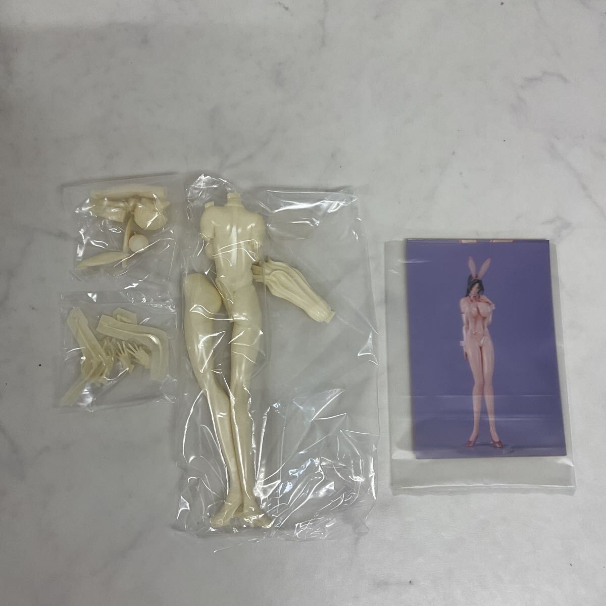 1円～ 1/8 由里子 バニーPLUS ガレージキット ガレキ