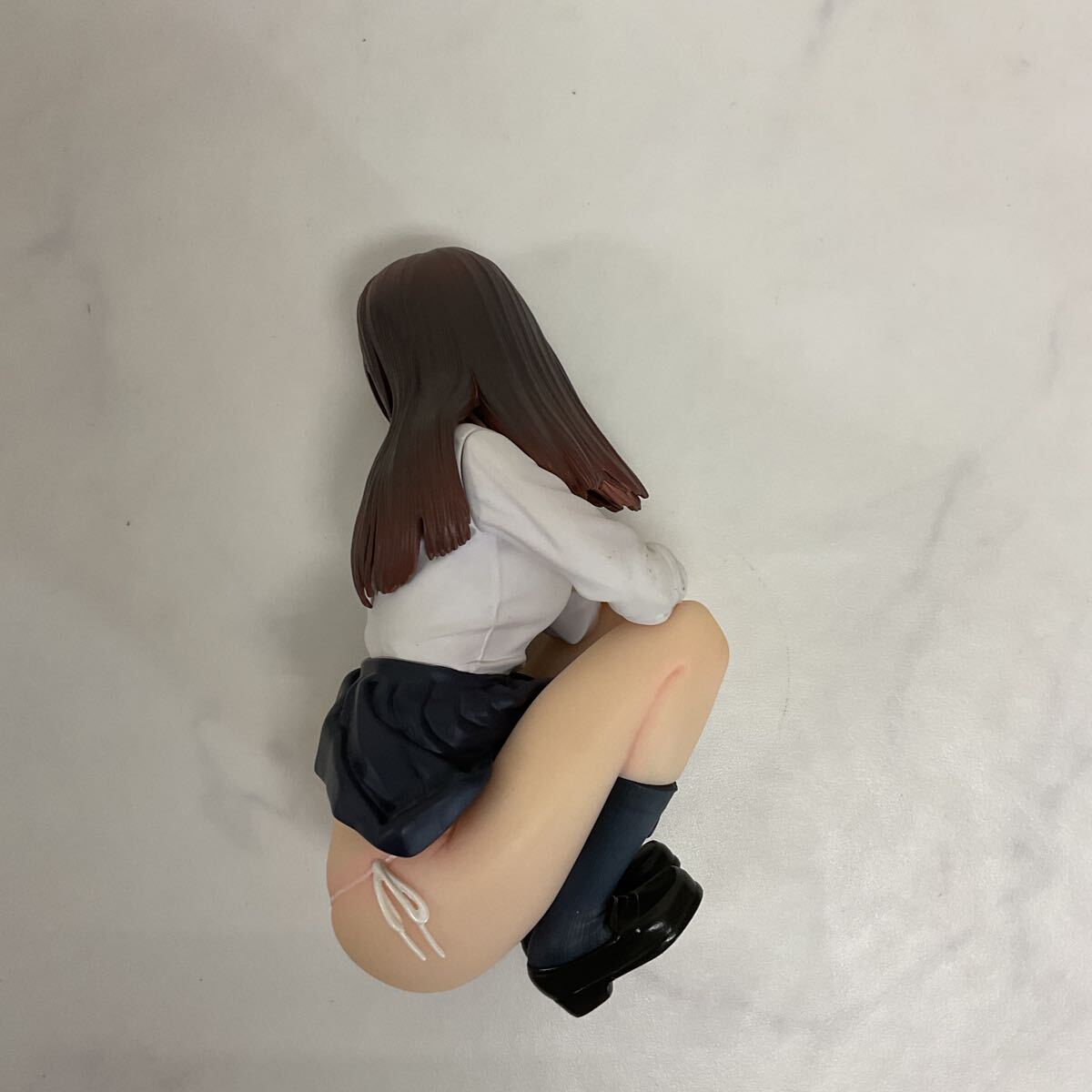 1円～ B′full 1/7 しゃがみJKさん 完成品フィギュア