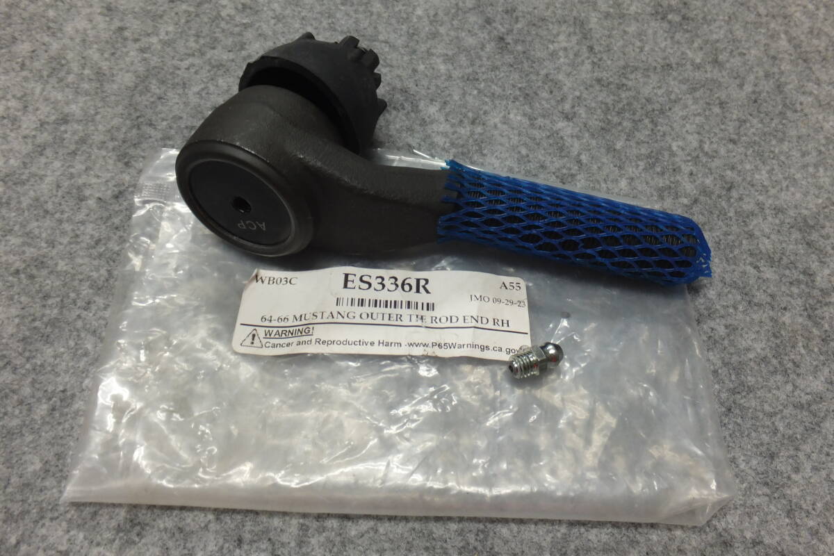 1964-66 マスタング アウタータイロットエンド RH 右 Mustang Replacement Tie Rod Ends #ES336R #WB03C FORD Mercury