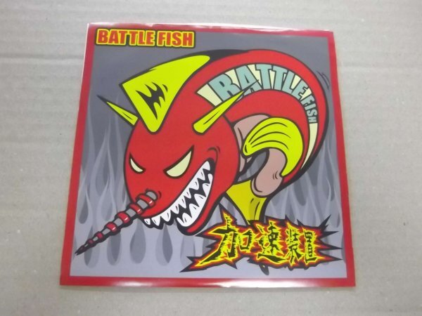 【EP】BATTLE FISHバトルフィッシュ/加速装置 4曲入 良好 サイコビリー BSR-140204PS_画像1