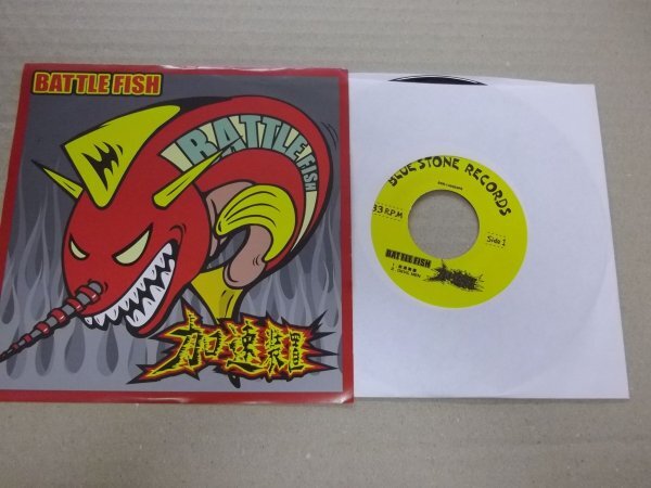 【EP】BATTLE FISHバトルフィッシュ/加速装置 4曲入 良好 サイコビリー BSR-140204PS_画像8