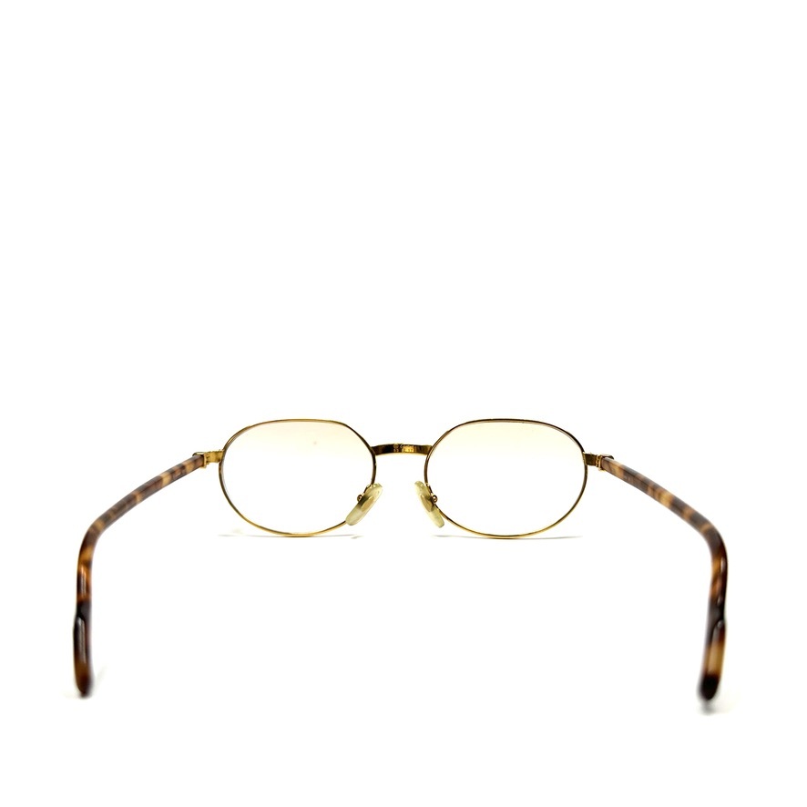希少◇Cartier カルティエ マスト サントス シングルポイント メガネ サングラス Cモチーフ ゴールド メンズ レディース ユニセックス
