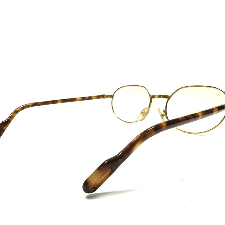 希少◇Cartier カルティエ マスト サントス シングルポイント メガネ サングラス Cモチーフ ゴールド メンズ レディース ユニセックス