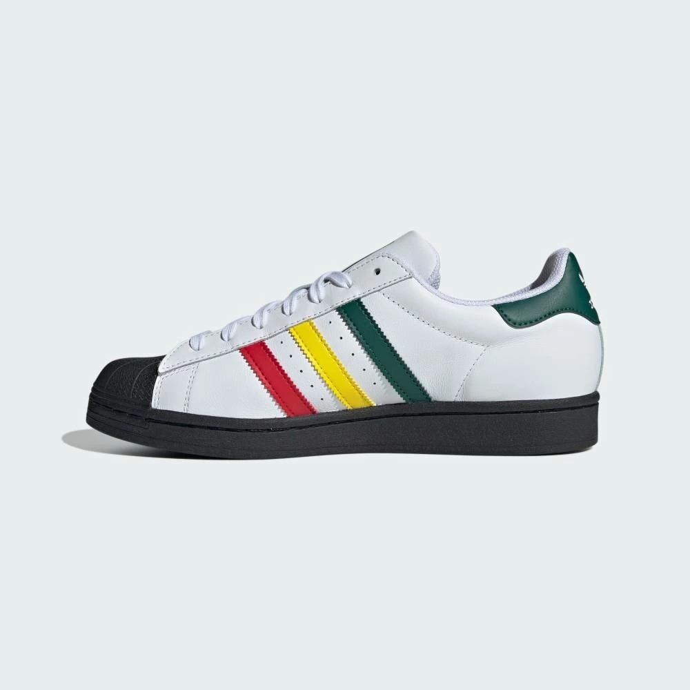  Adidas 27.5cm оригиналы super Star включая налог обычная цена 16500 иен белый зеленый adidas Originals SUPERSTAR белый зеленый красный желтый цвет натуральный кожа 