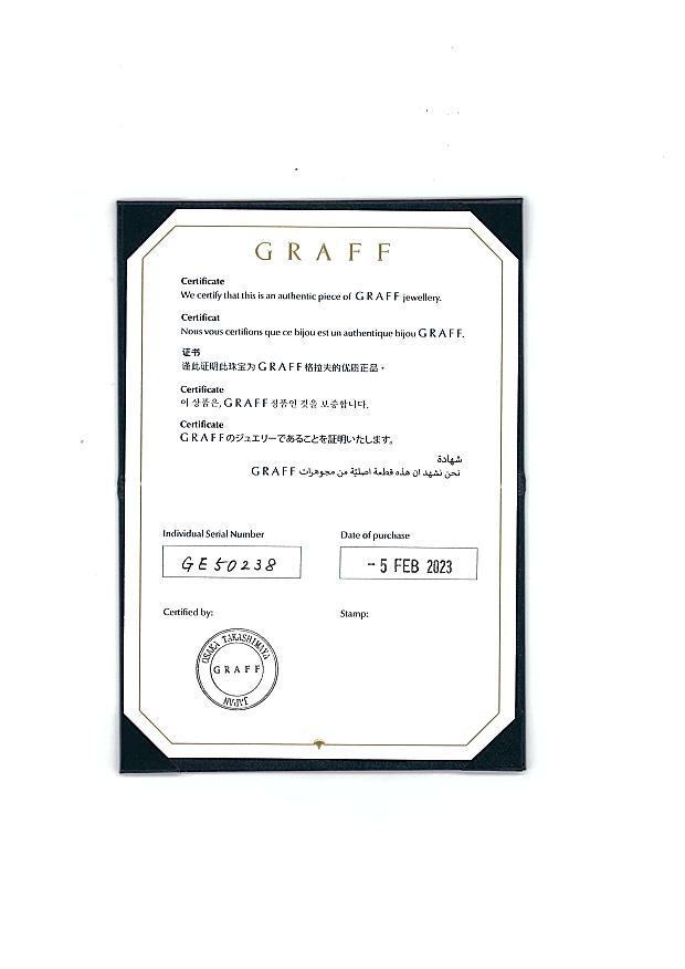 グラフ ピアス ダイヤ ダイヤモンド ミニバタフライ アニマル K18PG 箱/保証書BLJ/GENJ 大幅値下げ品