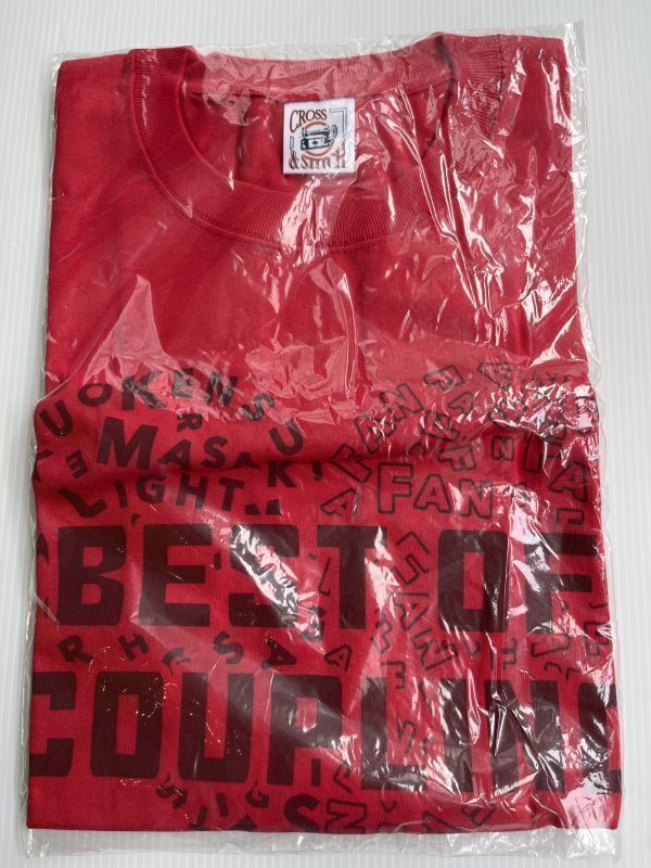 風(fēng)男塾　 FUDAN10KU LIVE 10th ANNIVERSARY TOUR Vol.2 ～Best of Coupling～　Tシャツ　赤