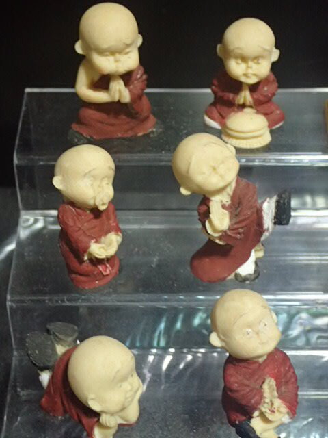 ◎12体セット ●仏教 学問僧 少林寺拳法 修行僧 小僧 一休さん 小坊主 の画像3