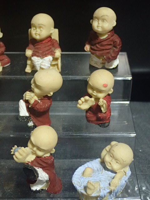 ◎12体セット ●仏教 学問僧 少林寺拳法 修行僧 小僧 一休さん 小坊主 の画像4