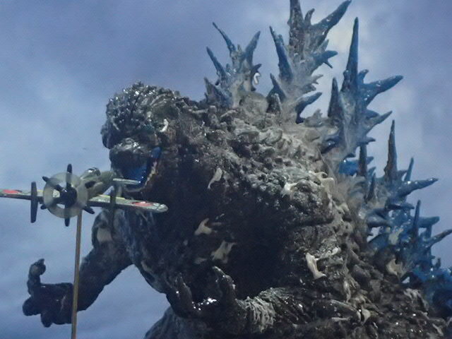 ☆海神作戦☆『リペイント ダメージ＆放射熱線ゴジラ-1.0 VS 震