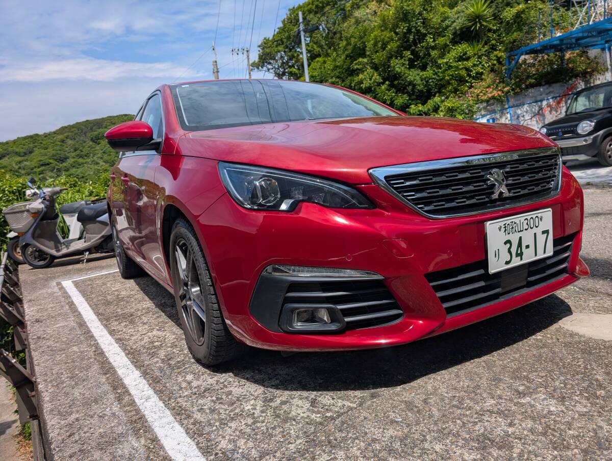 低走行　プジョー　308 ディーゼル　車検あり　機(jī)関調(diào)子良好