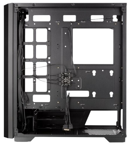 1円スタート RAIJINTEK ライジンテック PCケース ミドルタワー型 ハイエンド 4mm強(qiáng)化ガラス PONOS TG4 0R20B00198 ブラック D04647/JS