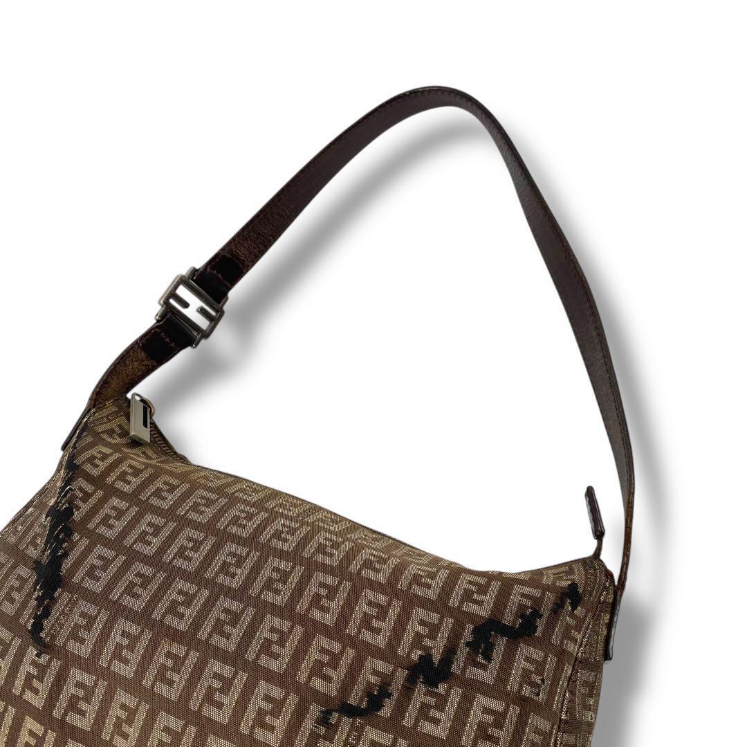 Vintage Fendi Zucchino accessory pouch