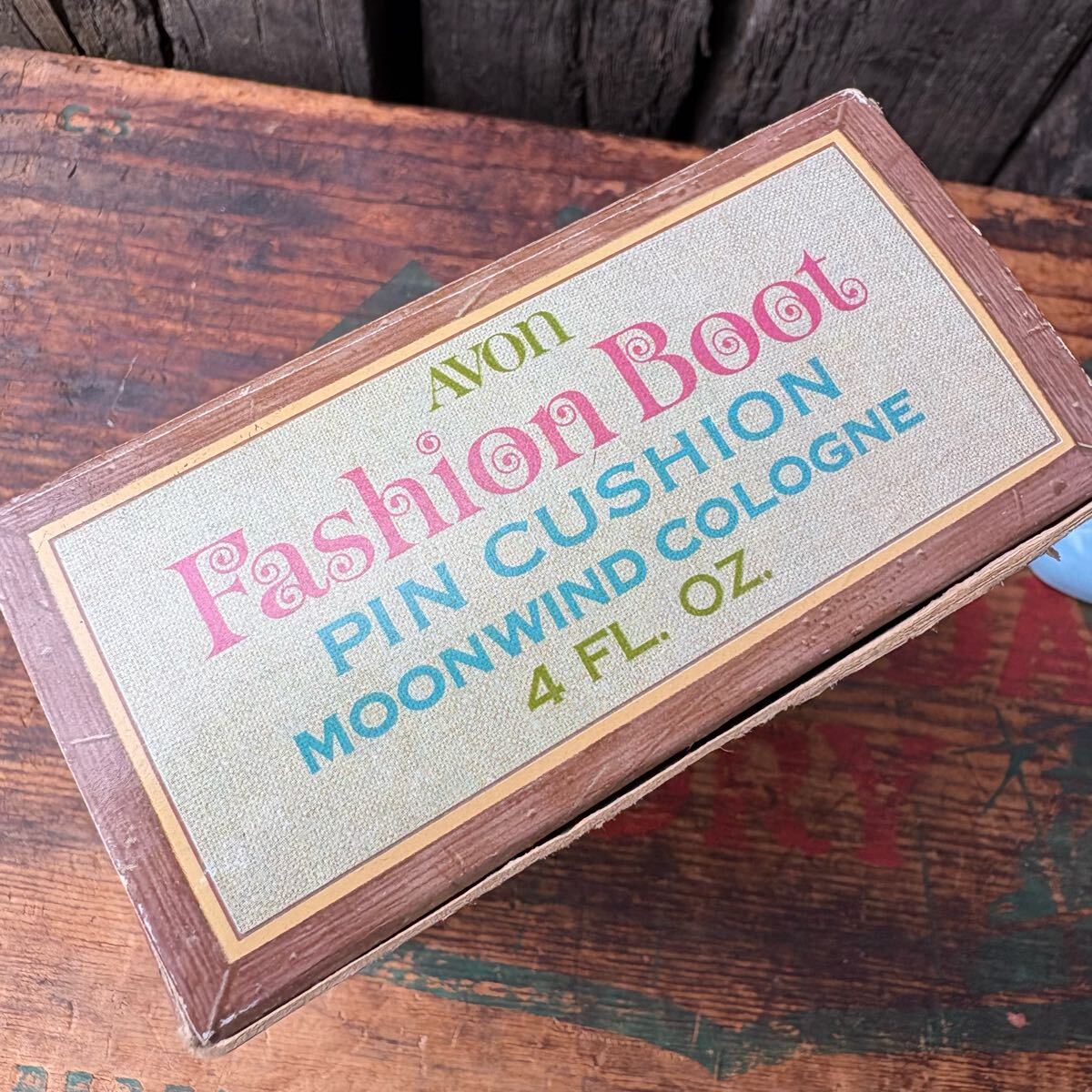【USA vintage】AVON bottle Fashion Boot エイボン ガラスボトル 香水瓶 アメリカ ビンテージ