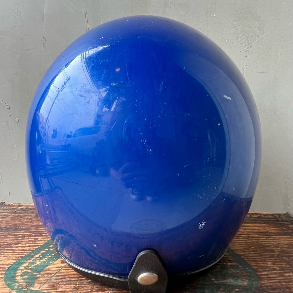 【USA vintage】GRANT Helmet Blue グラント　ジェットヘルメット　ヘルメット　アメリカ　ビンテージ