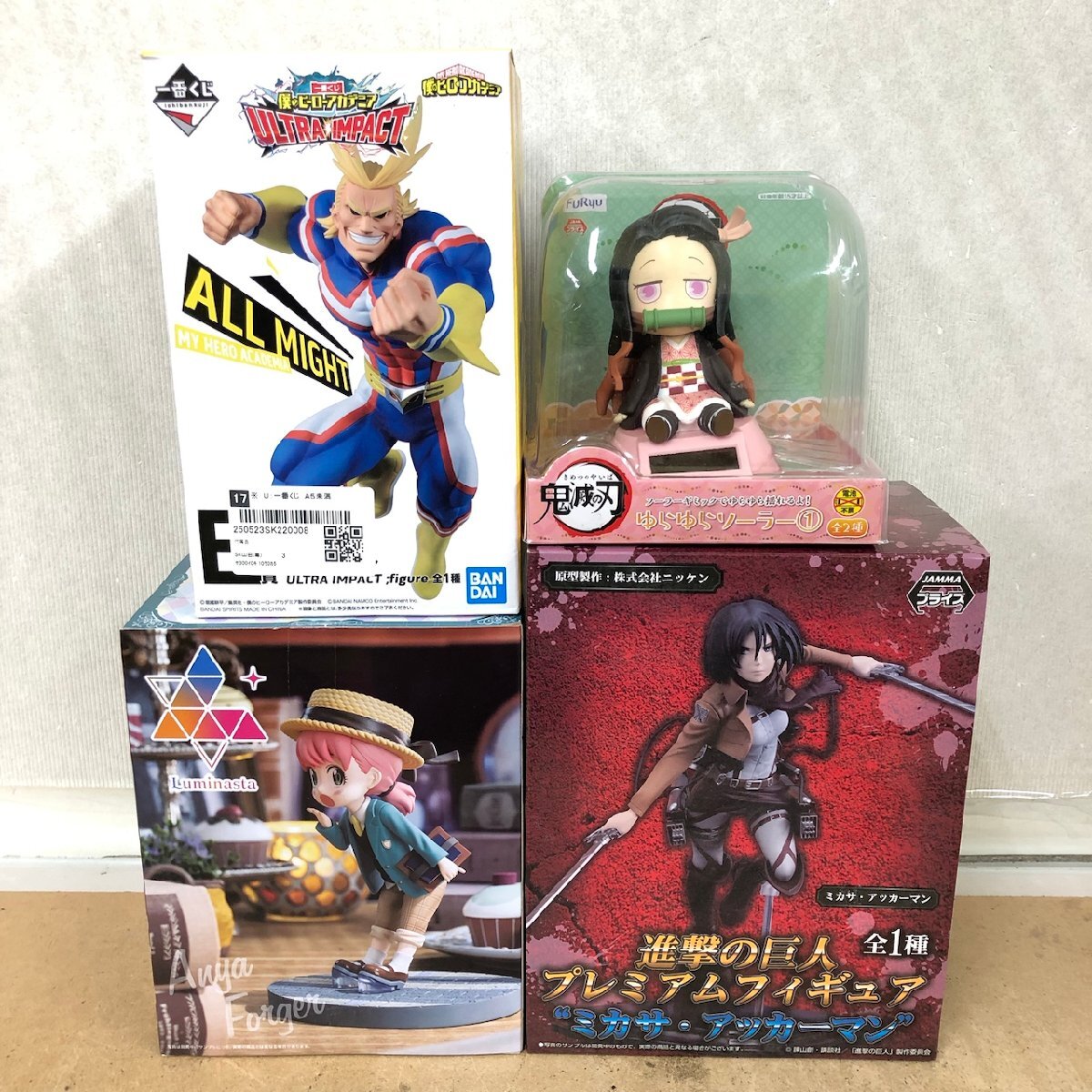 フィギュアまとめ売り オーバーロード ワンピース ヒロアカ ブルーロックなど フィギュア まとめ売り 一番くじ プライズ 呪術廻戦 ブルアカ